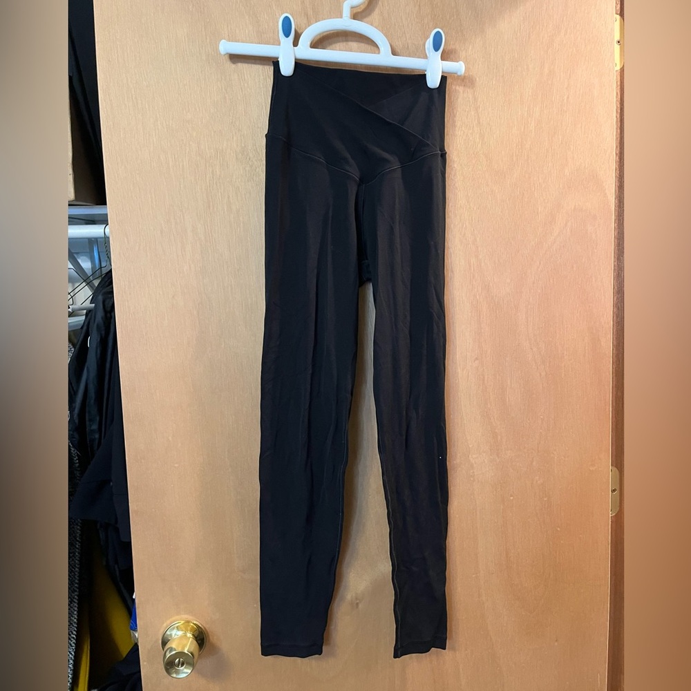 Aerie cross front leggings